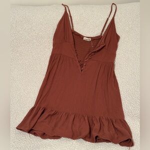 Women's Aero Rust Tank Dress!